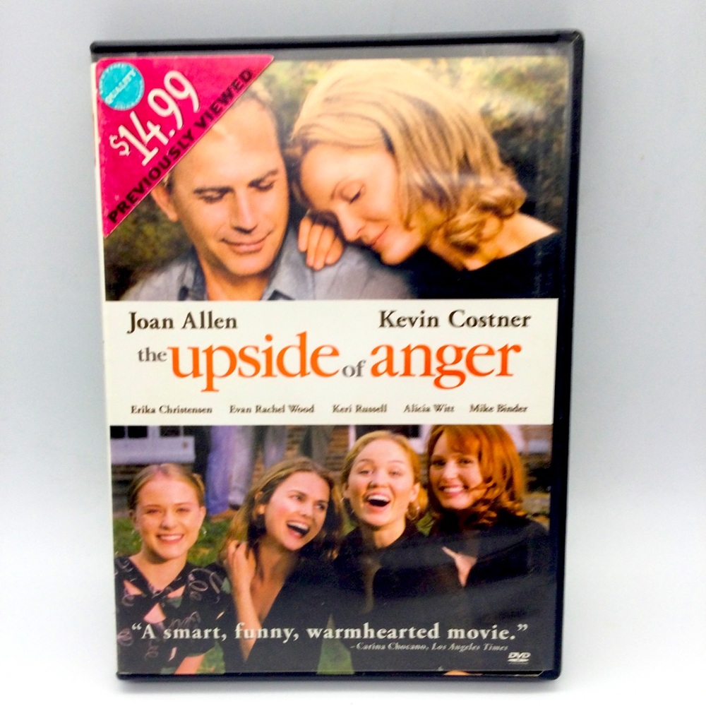 Vintage dvd movie the upside of anger .